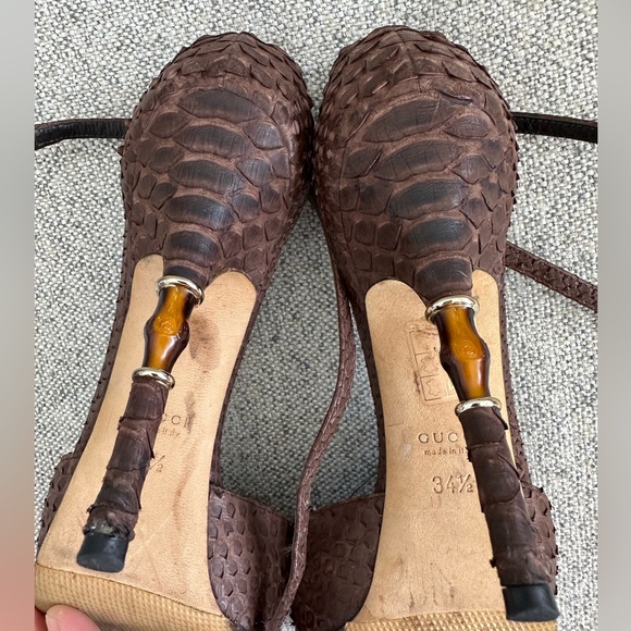 Authentic Gucci python high heels - Picture 10 of 10